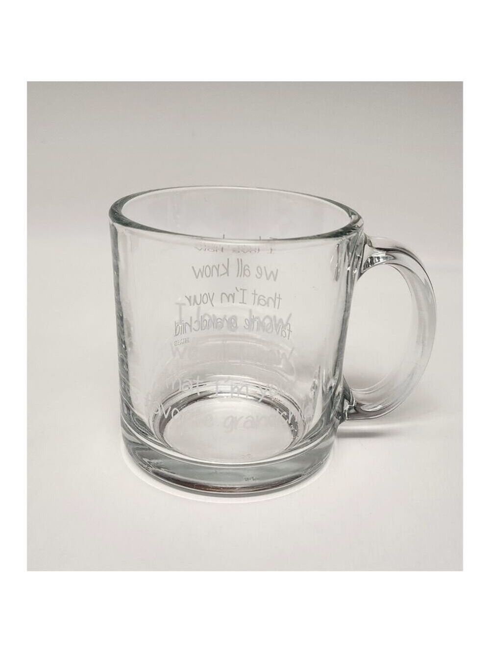 Sips Drinkware Clear Glass Mug